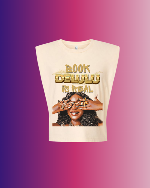 Book Delulu Sleeveless Tee