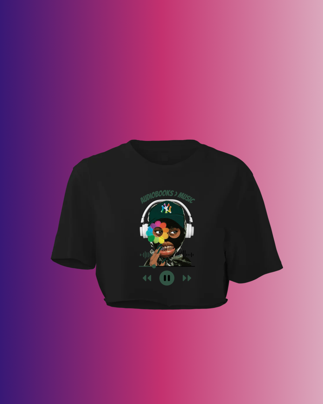 Audiobook Crop Tops
