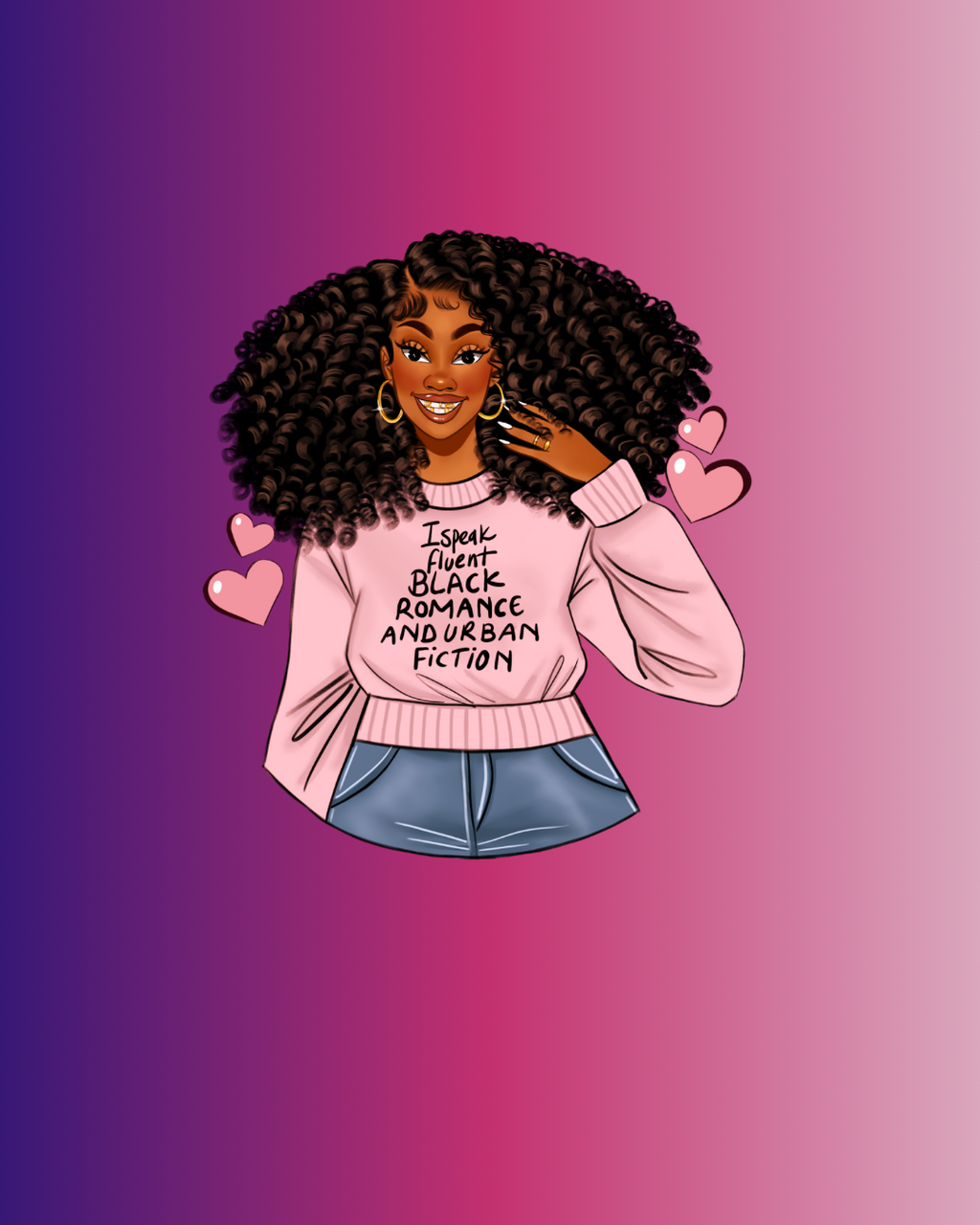 Fluent Black Girl Anniversary SleevelessTee