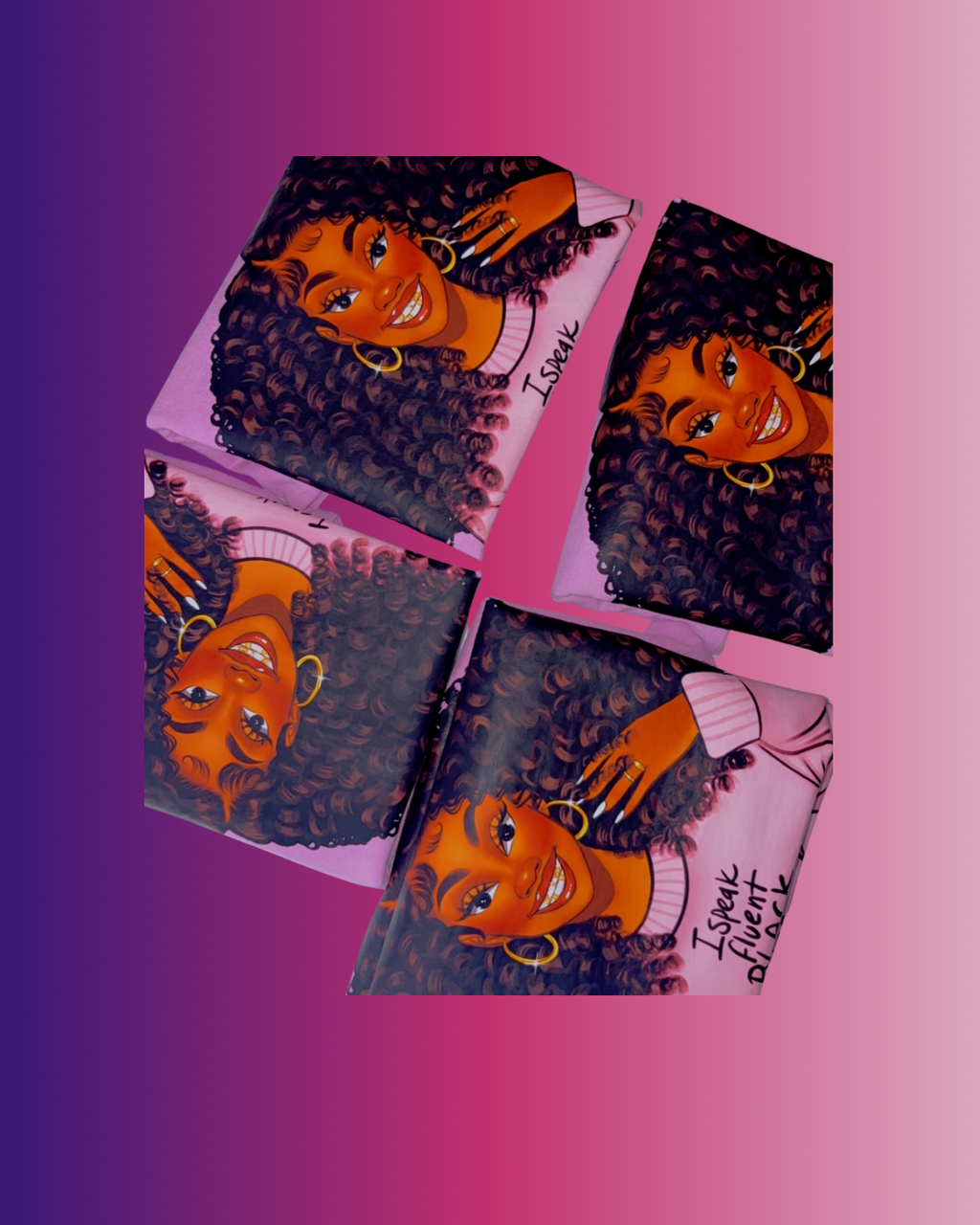 Fluent Black Girl Anniversary SleevelessTee