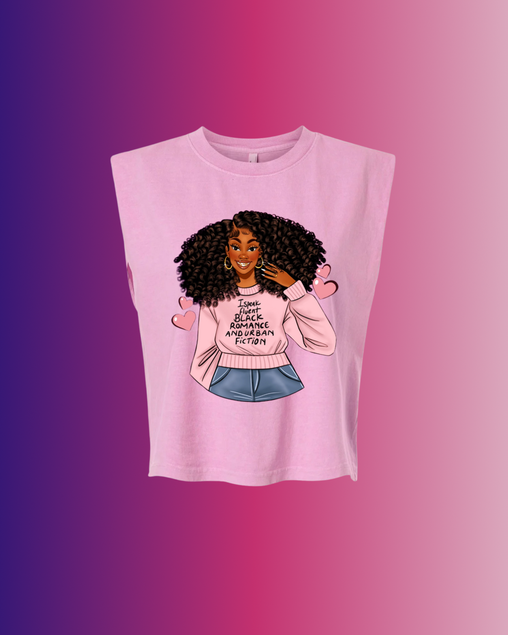 Fluent Black Girl Anniversary SleevelessTee