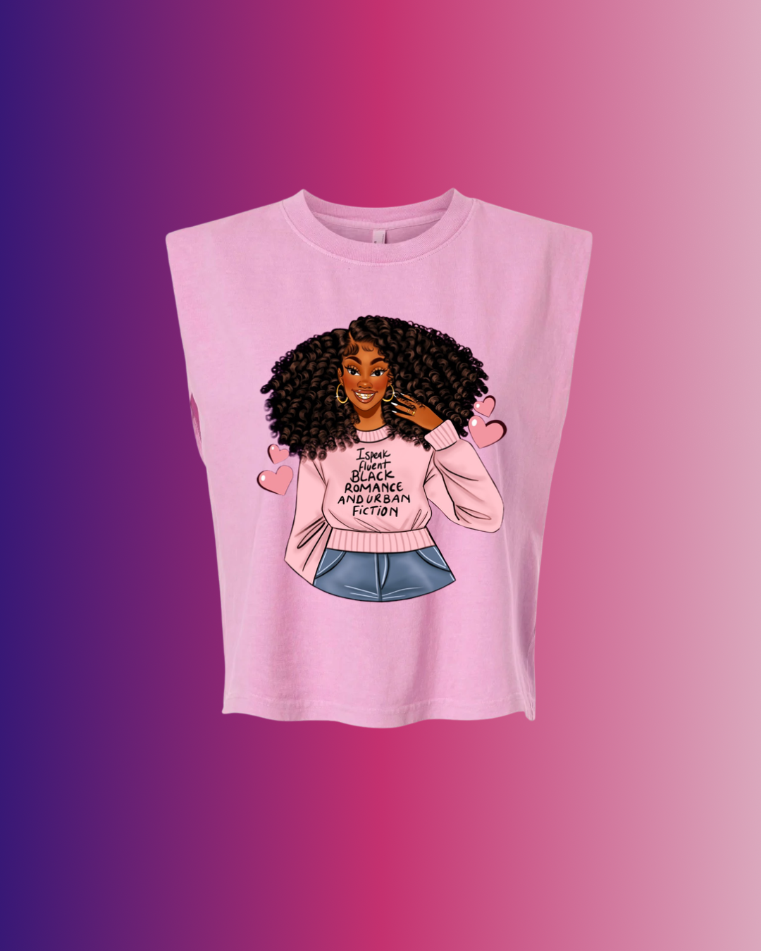 Fluent Black Girl Anniversary SleevelessTee