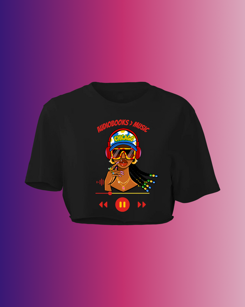 Audiobook X Chicago ( Crop Top)