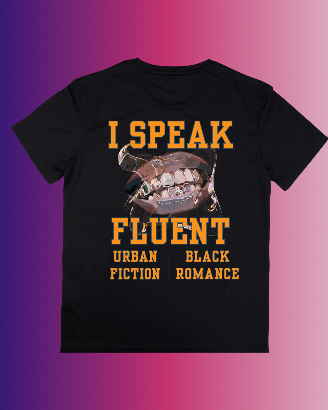 Exclusive Bookish Tee Black/Orange