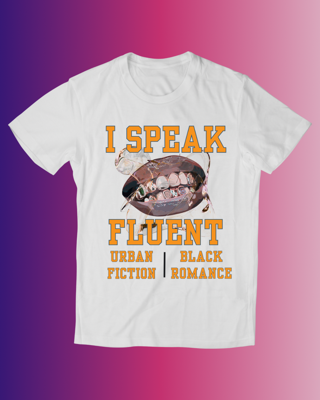 Exclusive Bookish Tee Orange