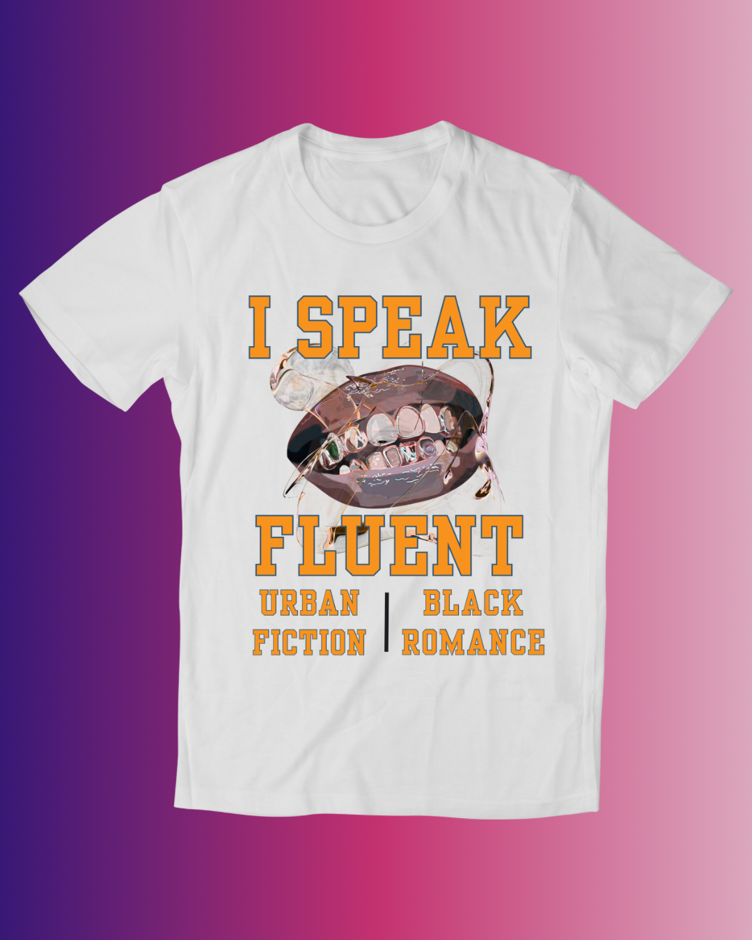 Exclusive Bookish Tee Orange