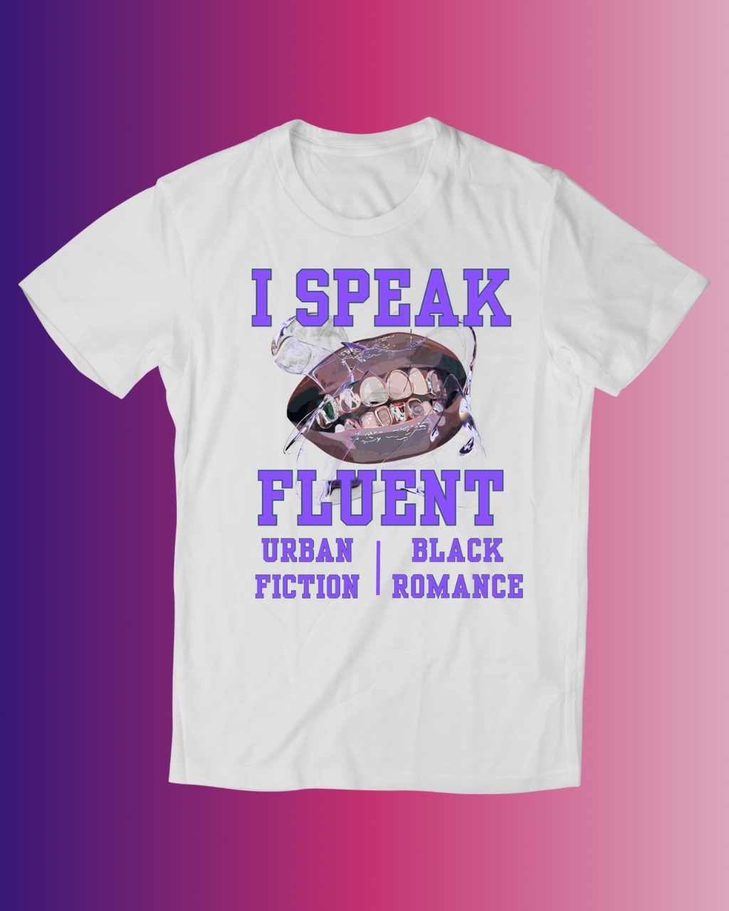 Exclusive Bookish Tee Purple